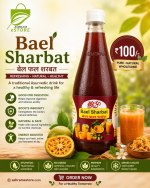 Buy Natural Best Bel Sharbat Online at Best Price (बेल)