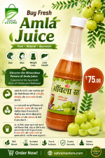 Buy Fresh "Amla Juice" For Hair, Skin, Weight Loss, Liver [ Benefits]