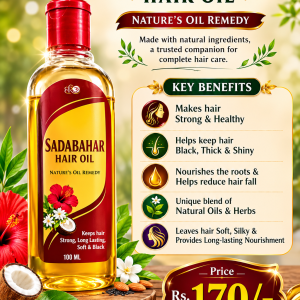 Buy Sadabahar Tel [Best Coconut Oil for Hair Growth] @Rs.170