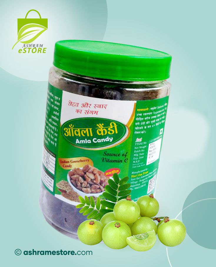 Dry Amla Candy Salty Chatpata Masala at AshramEStore [Buy