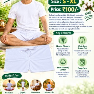 Buy White Under Wear (Kachha) S- XL