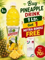 Buy Pineapple drink 1ltr Get 1 NetraBindu Free